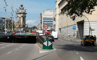 Túnel Gran Via - Plaça Espanya
