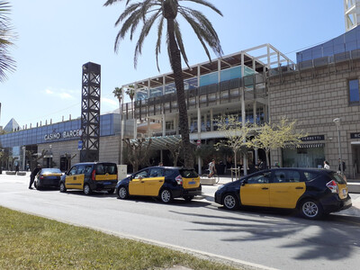 Parada de taxis de l'Hotel Arts