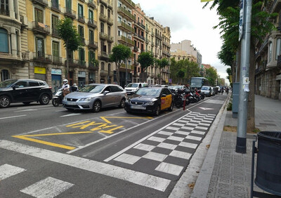 Microparada del c/ d'Aragó, 372 (amb el pg. de Sant Joan)